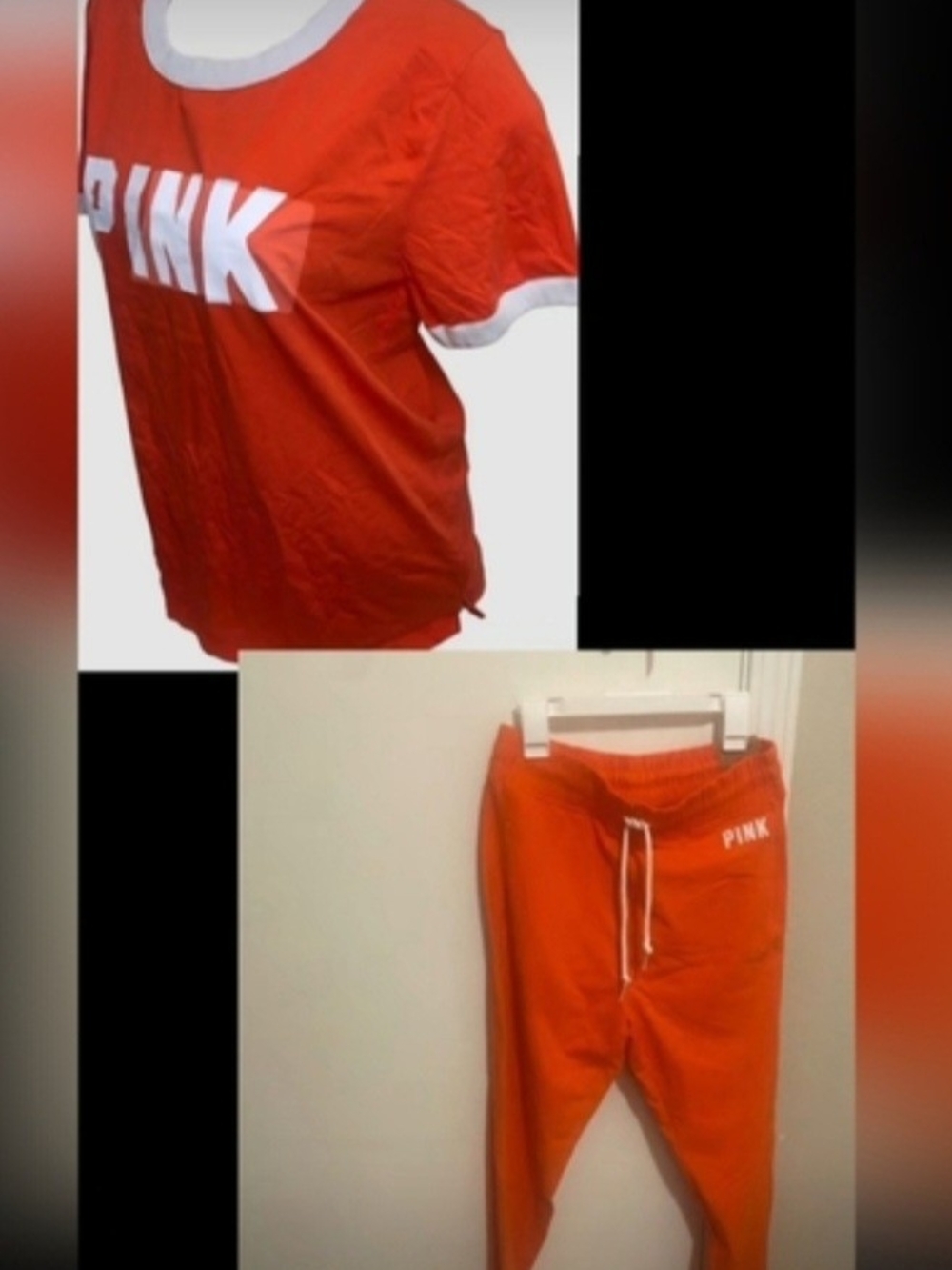 PINK Victoria's Secret Women's🧡 Drawstring🧡Pants-XXL🧡Shirt-XL🧡